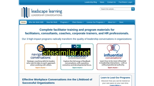 Leadscapelearning similar sites