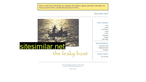 Leakyboat similar sites
