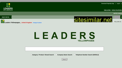 leadersyellowpages.com alternative sites