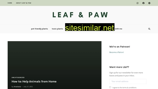 leafandpaw.com alternative sites