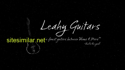 leahyguitars.com alternative sites