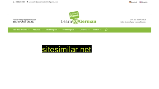 Learn-german-home-tuition similar sites
