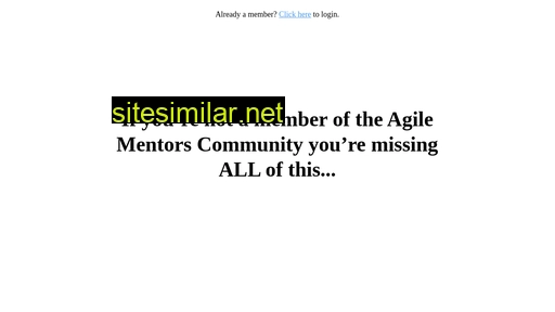 learn.agilementors.com alternative sites