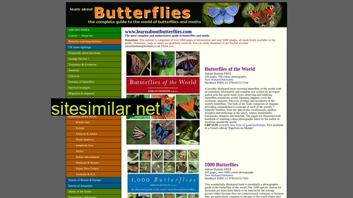 Learnaboutbutterflies similar sites