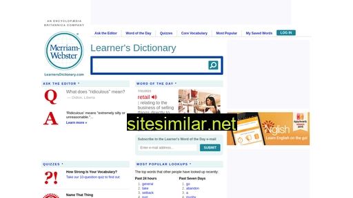 learnersdictionary.com alternative sites