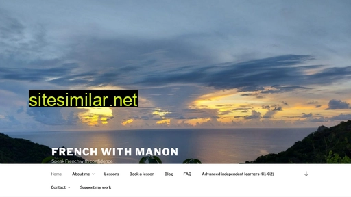 Learnfrenchwithmanon similar sites