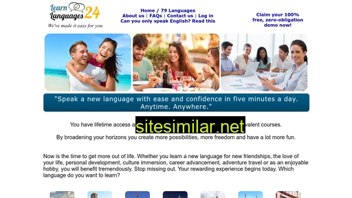 Learnlanguages24 similar sites