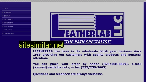 leatherlab.com alternative sites