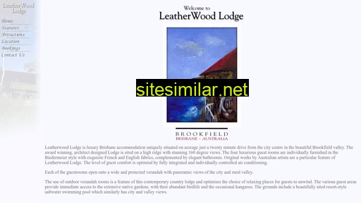 leatherwoodlodge.com alternative sites