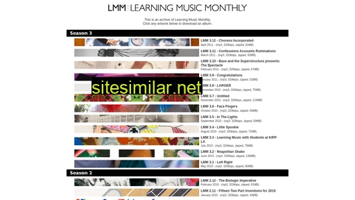 learningmusicmonthly.com alternative sites