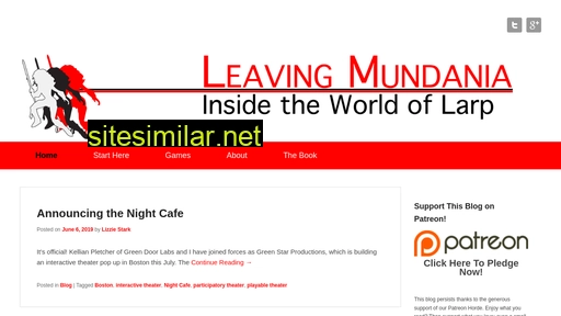 leavingmundania.com alternative sites