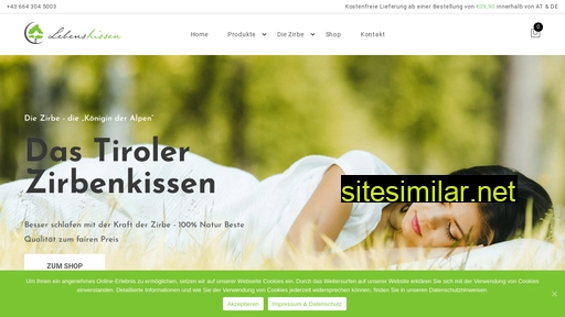lebenskissen.com alternative sites