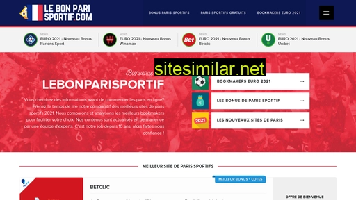 lebonparisportif.com alternative sites