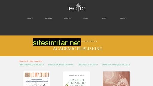 lectiopublishing.com alternative sites