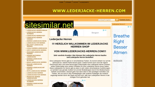 lederjacke-herren.com alternative sites