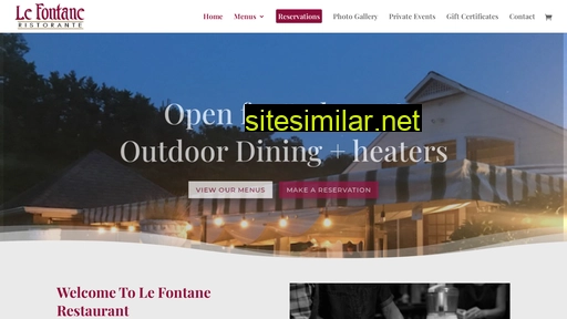 Lefontanerestaurant similar sites