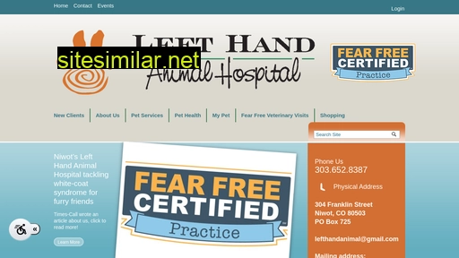 lefthandanimalhospital.com alternative sites