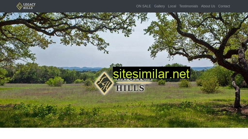 Legacyhillstx similar sites