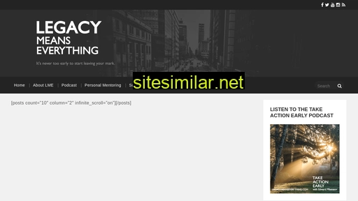 legacymeanseverything.com alternative sites