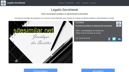 Legalis-secretariat similar sites