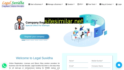 legalsuvidha.com alternative sites