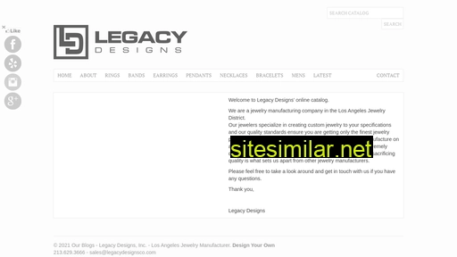 Legacydesignsco similar sites