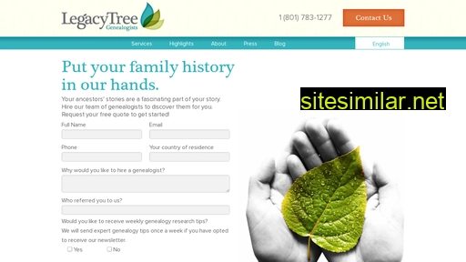 legacytree.com alternative sites