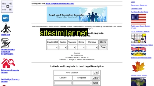 legallandconverter.com alternative sites