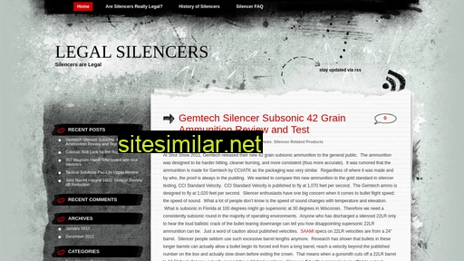 legalsilencer.com alternative sites