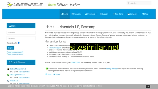 leisenfels.com alternative sites