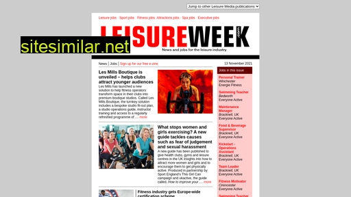 leisureweek.com alternative sites