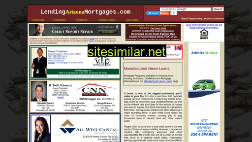 lendingarizonamortgages.com alternative sites