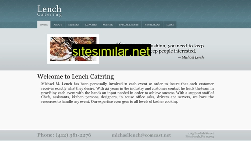 lenchcatering.com alternative sites