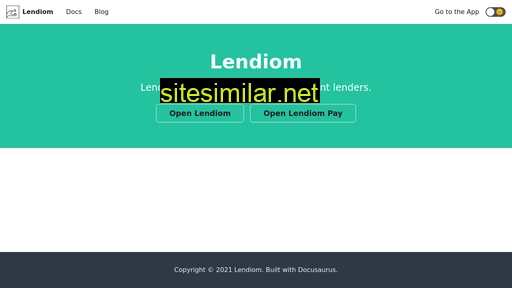 lendiom.com alternative sites