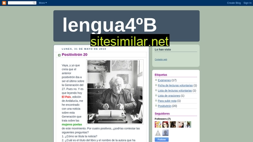 lengua4b.blogspot.com alternative sites