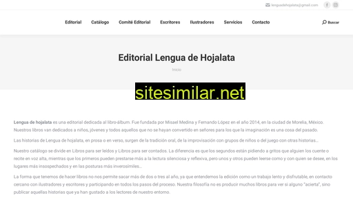 lenguadehojalata.com alternative sites