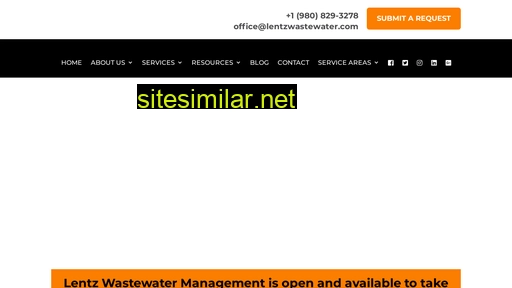 lentzwastewater.com alternative sites