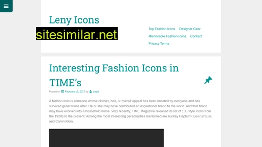 Leny-icons similar sites