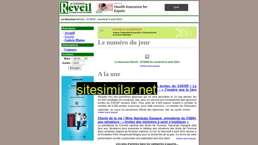 lenouveaureveil.com alternative sites