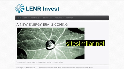 Lenr-invest similar sites