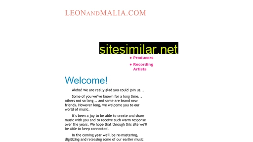 leonandmalia.com alternative sites