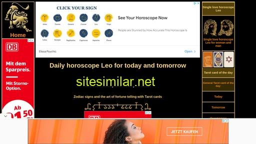 Leo-horoscopes similar sites