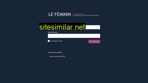 le-feminin.com alternative sites