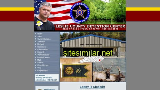 lesliecountydetention.com alternative sites
