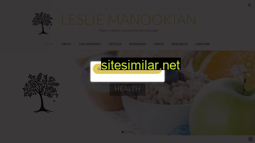 Lesliemanookian similar sites