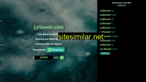 lesavoir.com alternative sites
