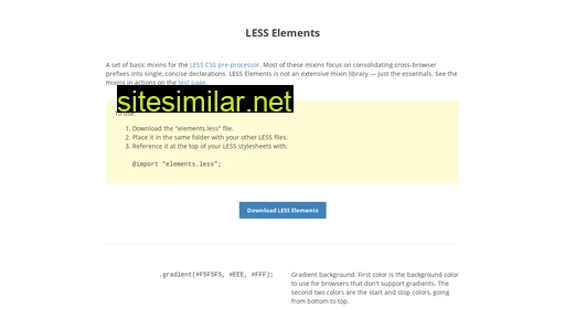 lesselements.com alternative sites