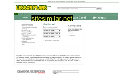 lessonplans.com alternative sites