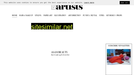 Les-artists similar sites
