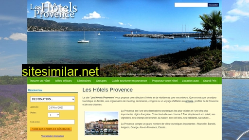 Les-hotels-provence similar sites